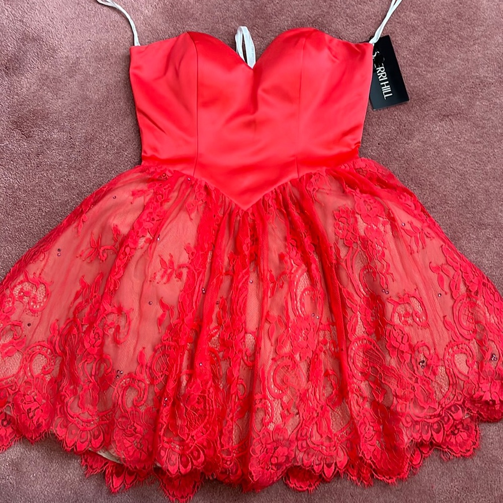 Sherri hill Pink cocktail dress
